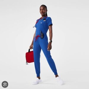 Figs Zamora Jogger Scrub Pants Winning Blue Medium